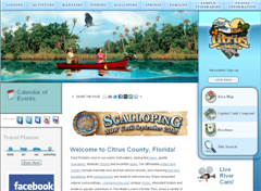 Visit Citrus County Website from Citrus County Visitors & Convention Bureau, Florida